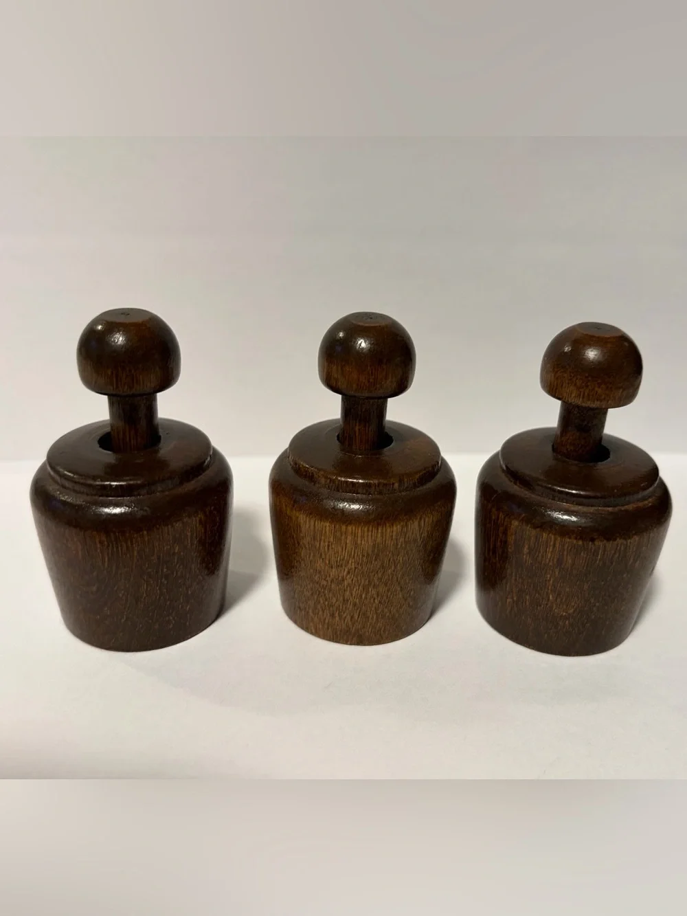 Wooden Butter Press Molds Stamps Wheat Tulip Pineapple Primitive Cottage Decor